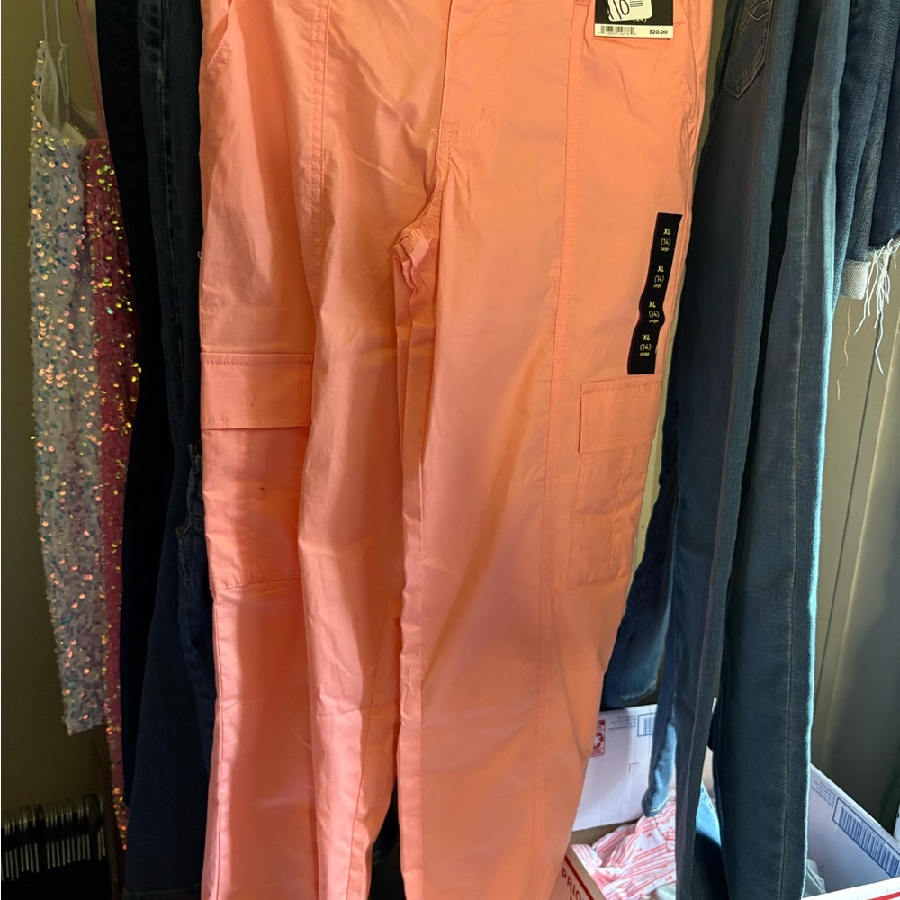 Art Class Peach Cargo Pants